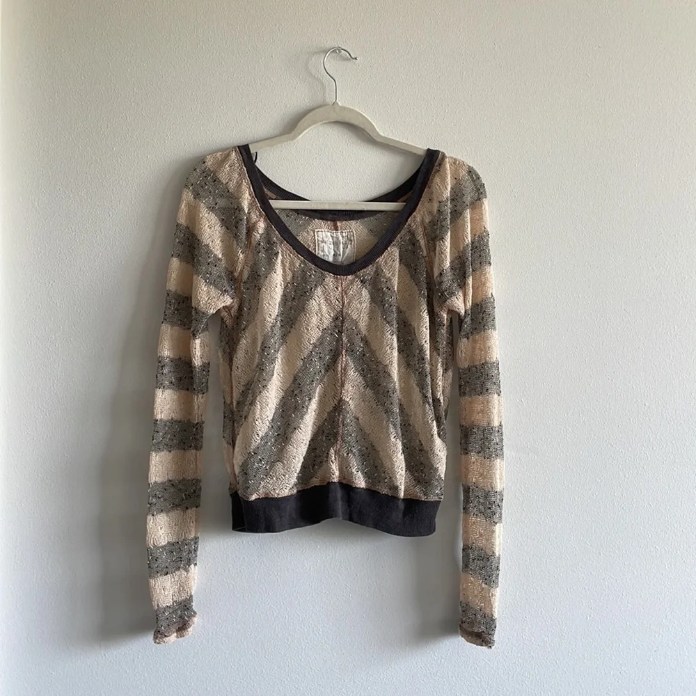 Free People Knit Pullover Sweater - Picture 2 of 3